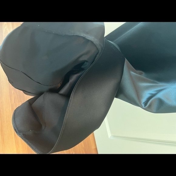 ABS Evening Allen Schwartz Strapless Black Gown - Picture 7 of 16